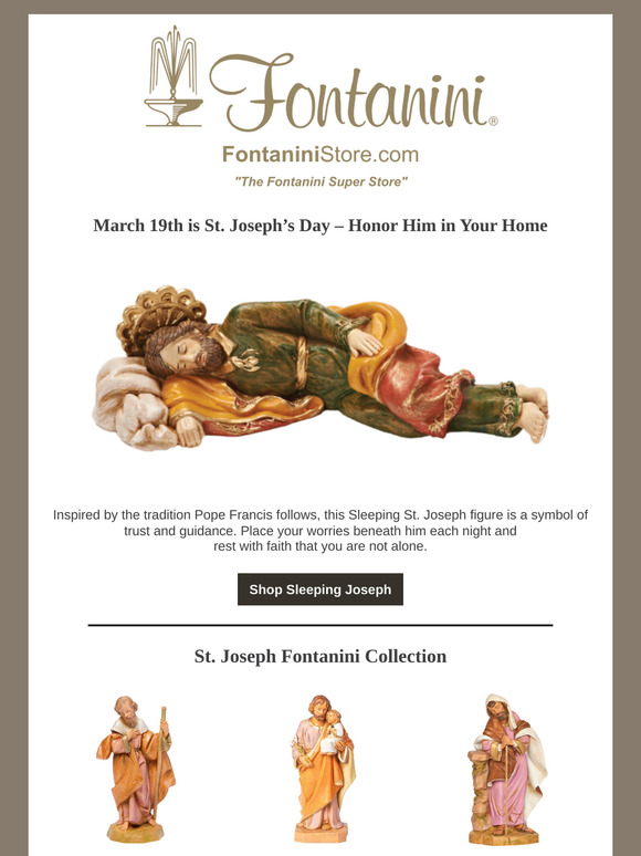 Celebrate St. Joseph’s Day – Plus a Free Gift with Purchase! 🎁