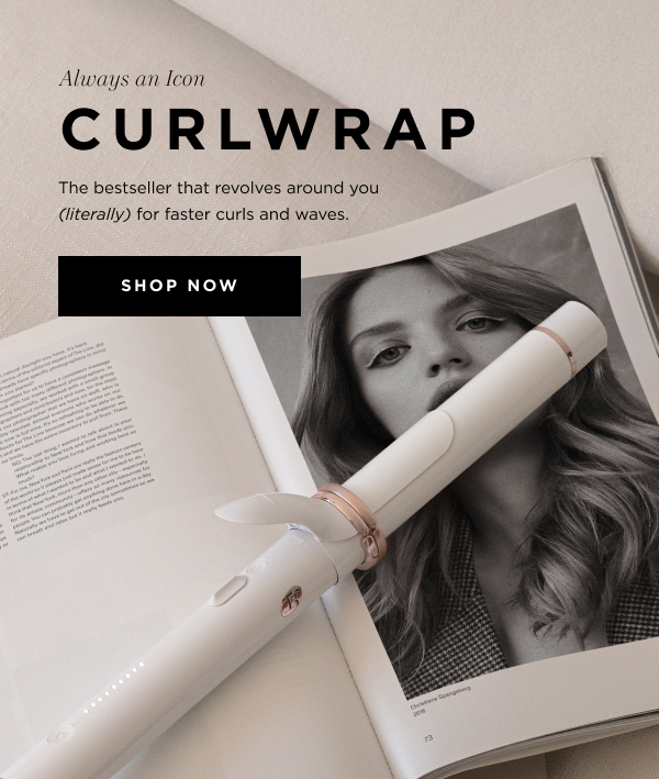 Curlwrap | The bestseller that revolves around you (literally) for faster curls and waves.