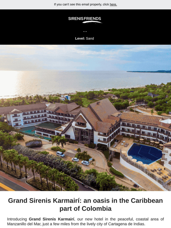 Hello, Cartagena de Indias!🖐️ Discover the new Sirenis Karmairí!