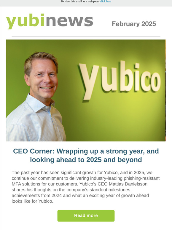 T-Mobile deploys 200k YubiKeys, CEO Mattias Danielsson discusses significant company growth in 2024, and more!