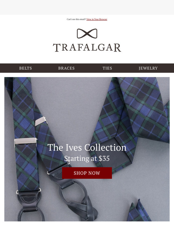 The Luxury Ives Blackwatch Plaid Collection