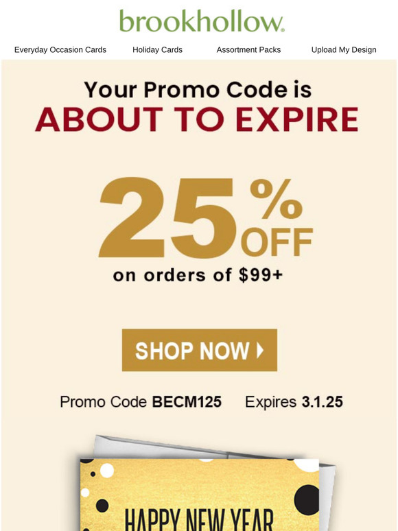 ONLY 3 More Days to Redeem Your Special Savings Code!
