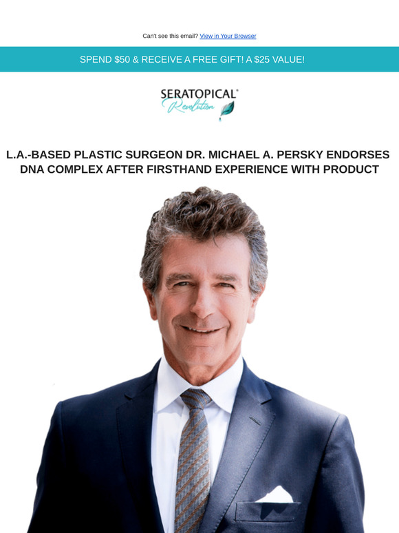WHY WOULD A RENOWNED PLASTIC SURGEON ENDORSE DNA COMPLEX?