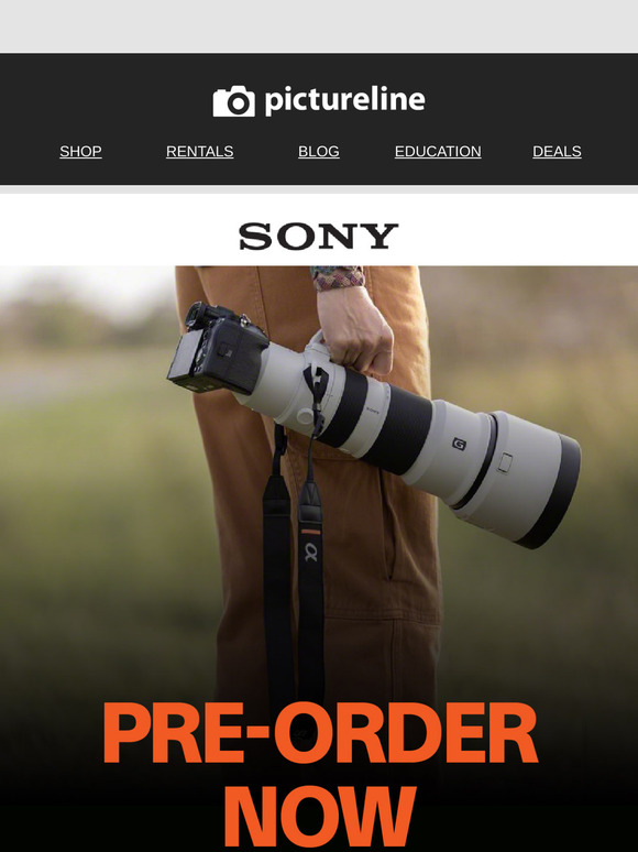 Pre-Order the Sony 400-800mm + Sony 16mm G