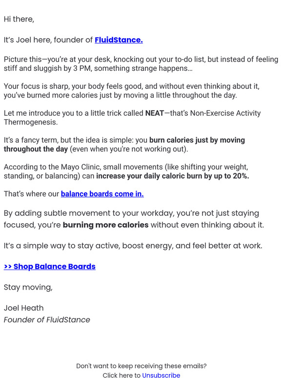 Burn calories... without even noticing??? 😮