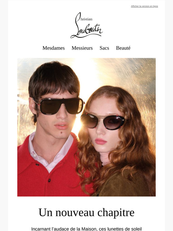 La nouvelle collection de lunettes de la Maison