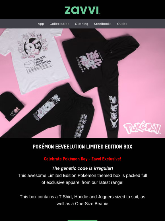 [Pokémon Day] Eeveelution Pokémon Merch Box - Limited Edition