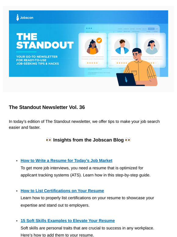 The Standout Newsletter Vol. 36