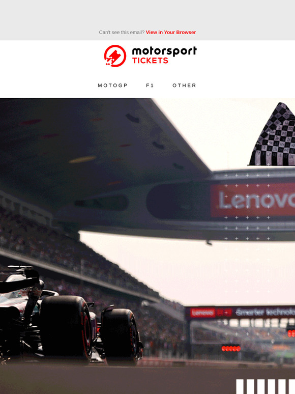 🇨🇳 Last chance: 25% off Chinese F1 tickets!