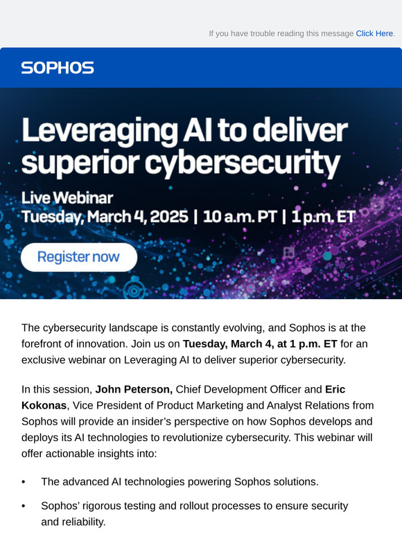 Discover how to leverage AI to deliver superior cybersecurity
