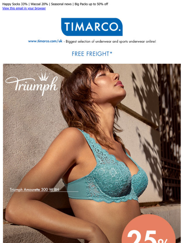 Right now! Triumph 25% off EVERYTHING🤸