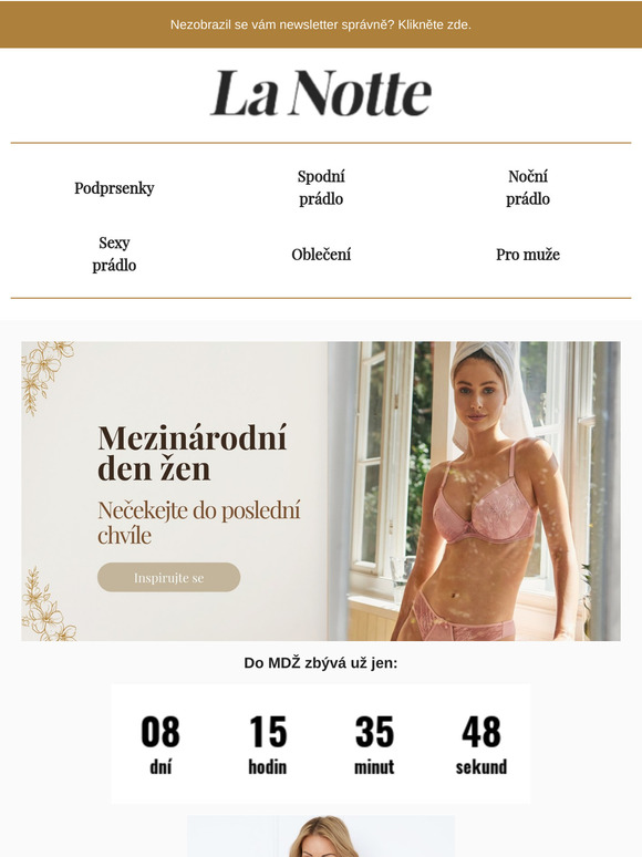 Nezapomeňte na Mezinárodní den žen