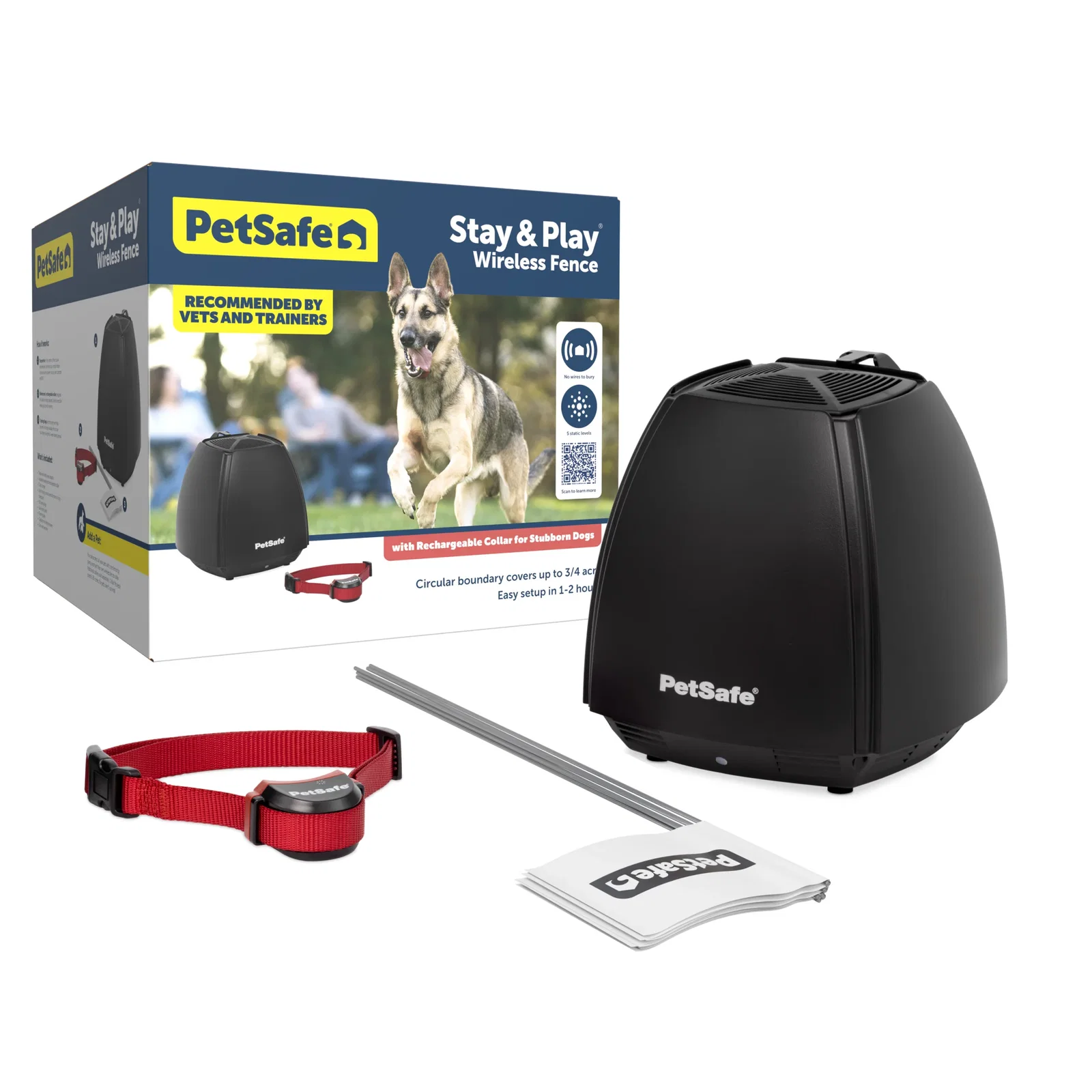 Image of Stay & Play® Wireless Fence for Stubborn Dogs