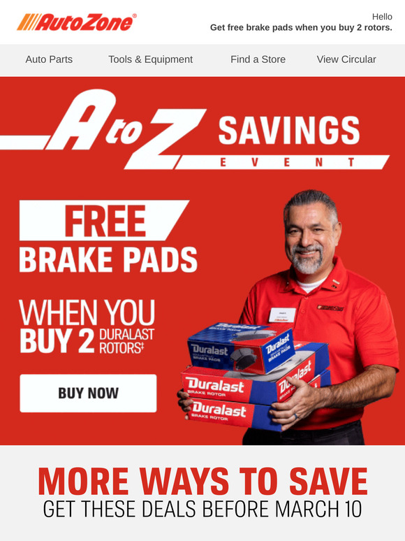 Have you ever gotten brake pads for free?