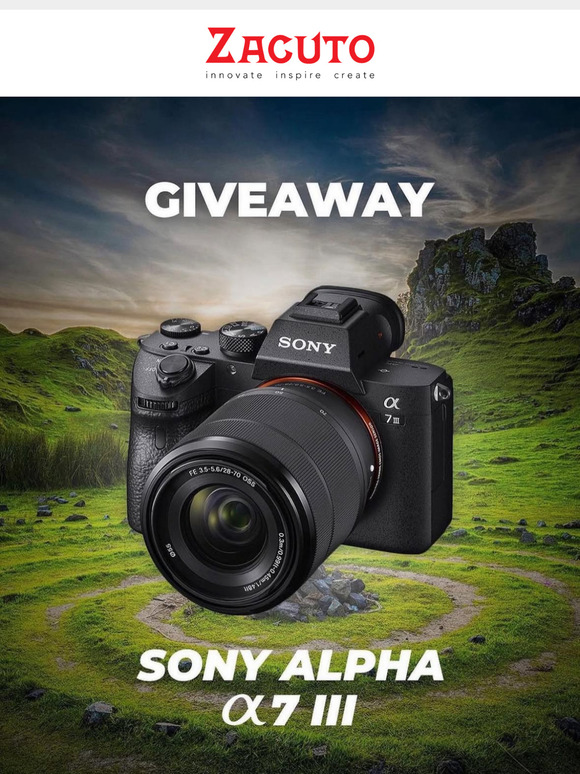 📸 $2500 CAMERA GIVEAWAY ALERT 🎉