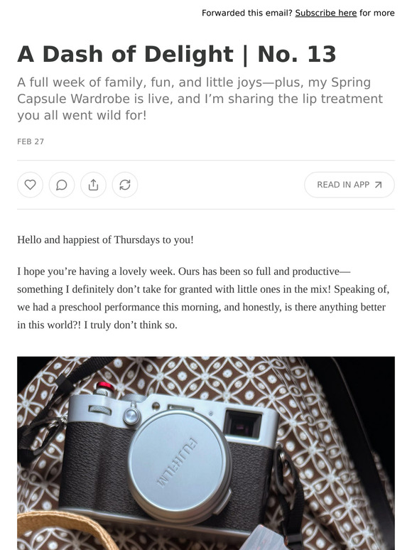 A Dash of Delight | No. 13