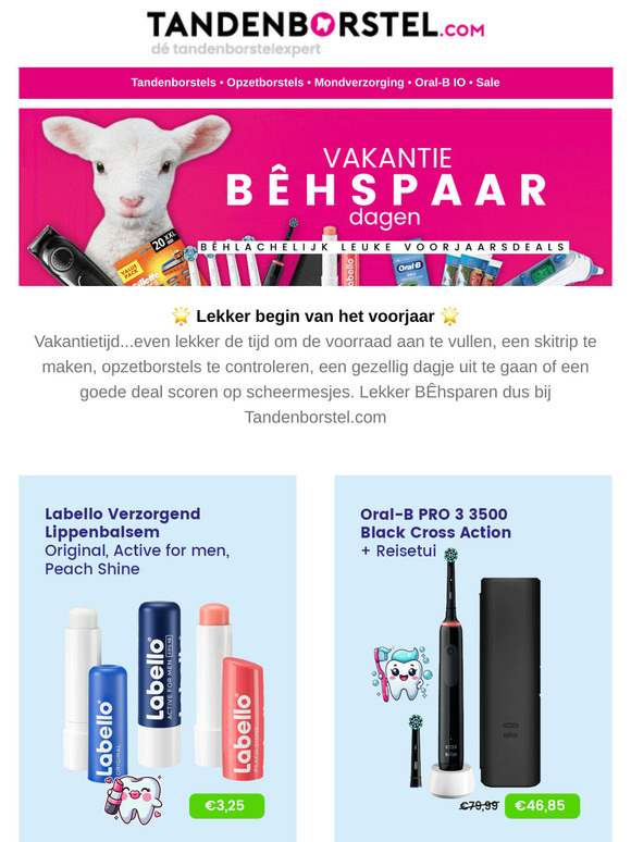 Bespaar tijdens Vakantie BÊhspaar dagen 🐑