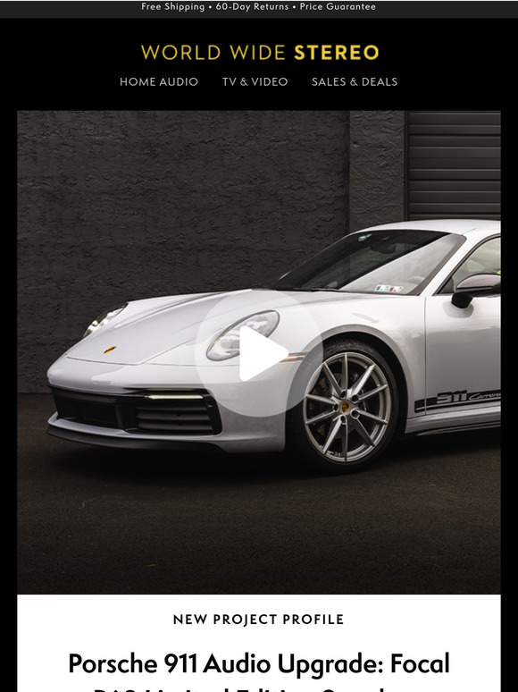 New Project Profile: Porsche 911 Audio Upgrade