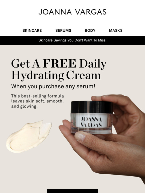 FREE Hydrating Cream + 25% Off Best Selling Bundles 🤩