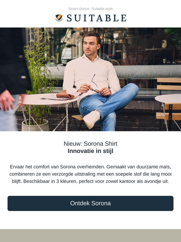 Maak kennis met Sorona overhemden