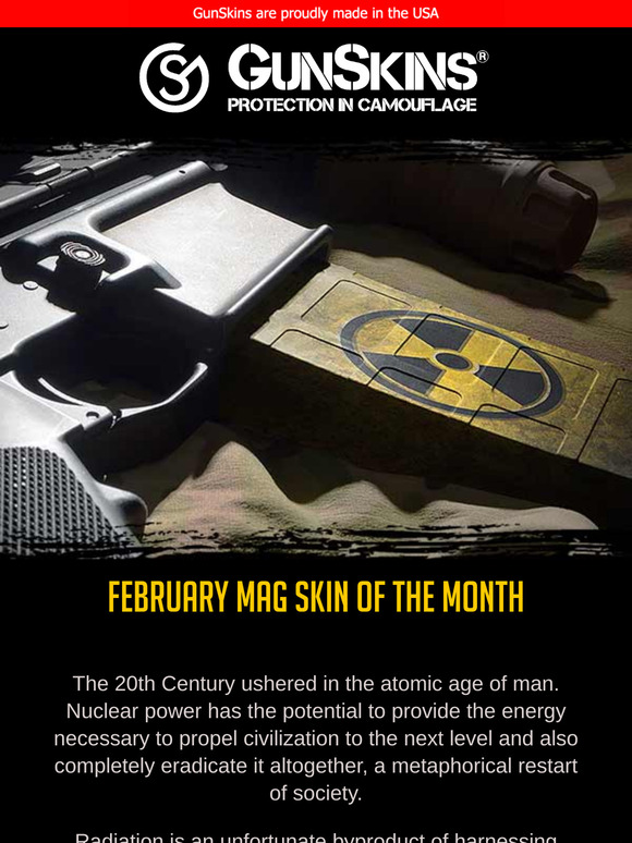 February Mag Skin of the Month is almost GONE!