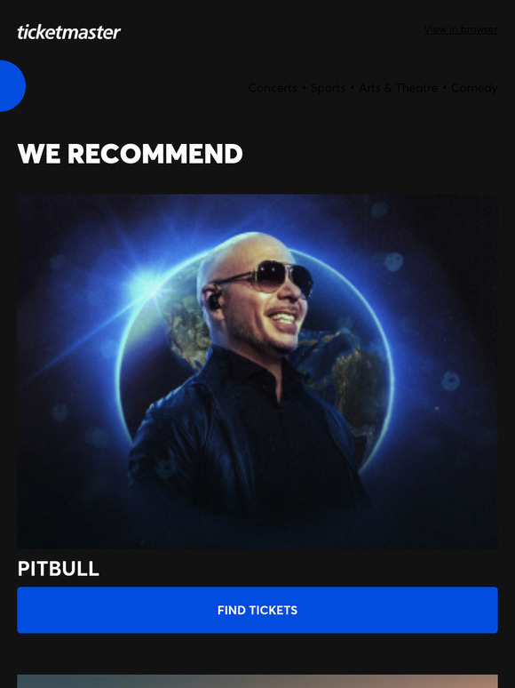 Pitbull, All Together Now plus many more!