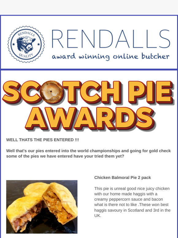 🥧Indulge in Award-Winning Scotch Pies!