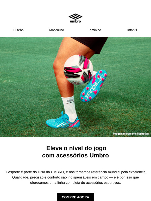 Entre em Campo com Umbro