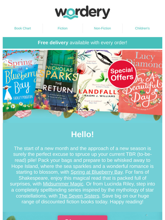Spruce up your spring TBR list