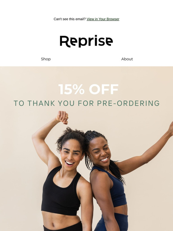 Exclusive Early Access: Pre-Order Your Reprise Leggings Today!