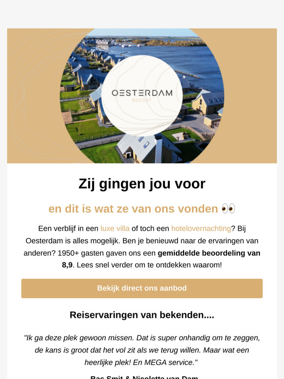 Dit is waarom bijna 𝟮.𝟬𝟬𝟬 𝗴𝗮𝘀𝘁𝗲𝗻 ons beoordelen met een 8,9! ⭐