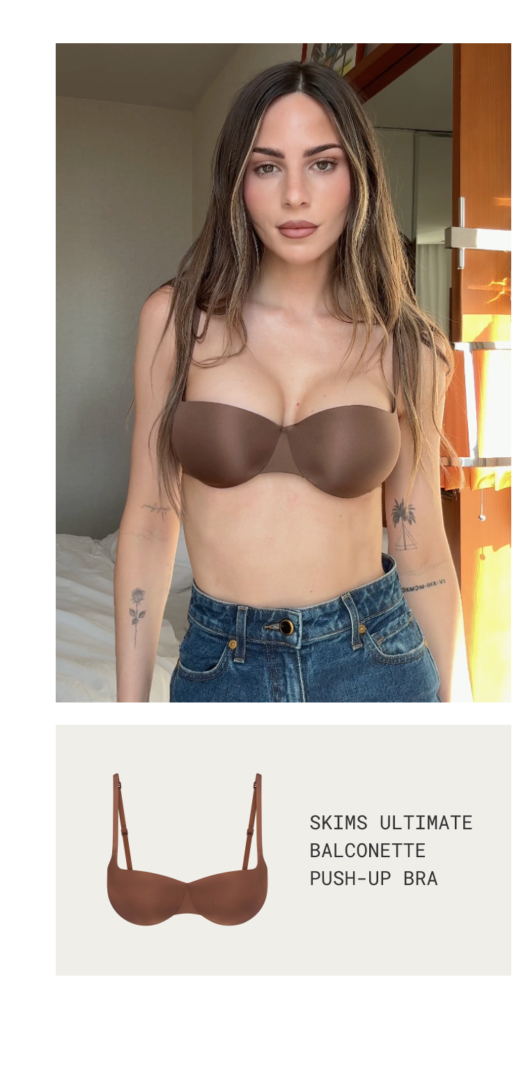 下着・アンダーウェア skims ultimate BALCONETTE PUSH-UP BRA SKIMS Ultimate Push-Up Balconette Bra | Nordstrom