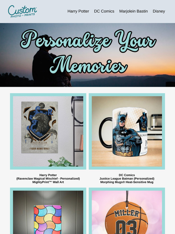 Create Beautiful Memories with Personalized Gifts🎁