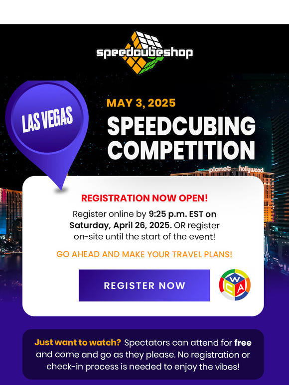 You're invited to compete!