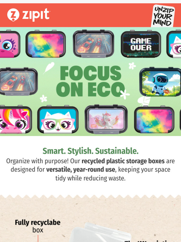 15% off our eco-friendly recycled boxes! 💚