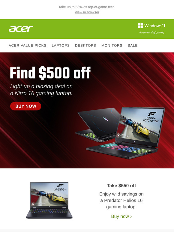 Get ahead of the game with up to $600 off