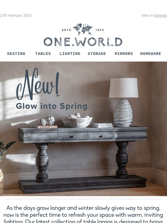 Glow into Spring