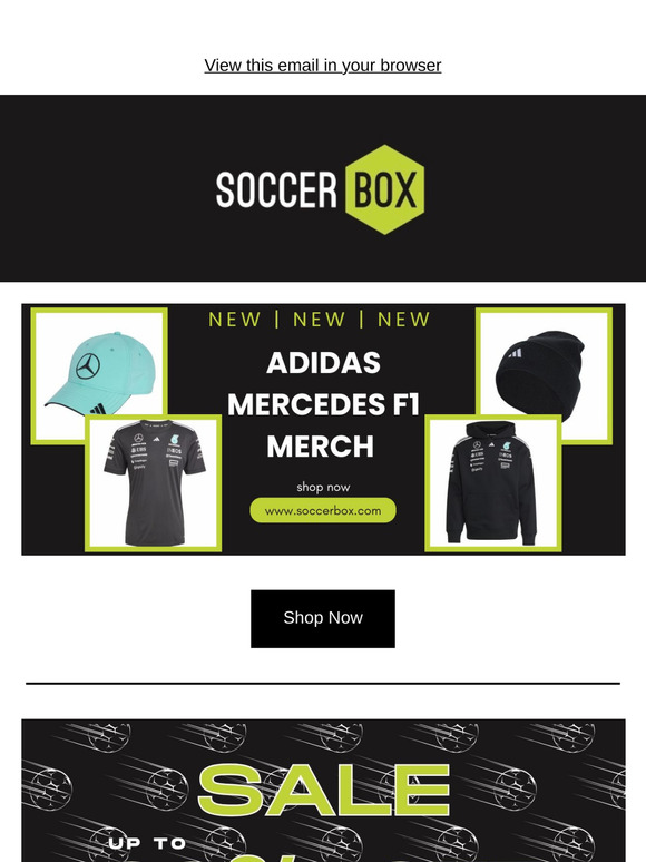 Adidas X Mercedes F1 Merch Available Now