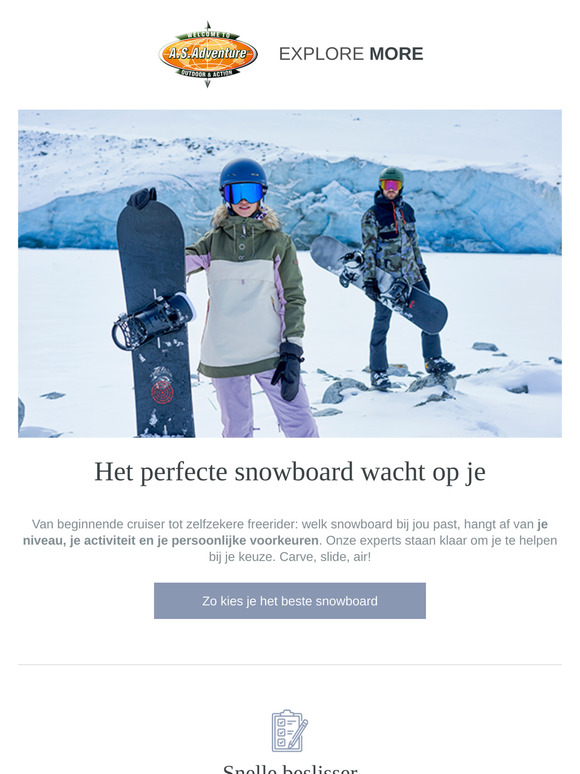 Snowboard gezocht? Onze expert weet raad!