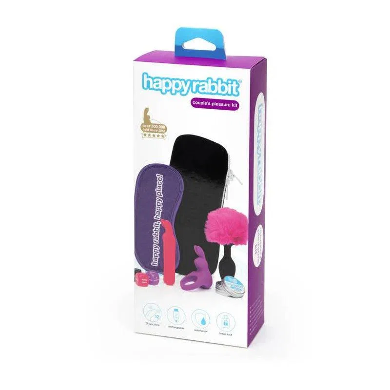 Image of Happy Rabbit 7-Piece Couple's Pleasure Kit