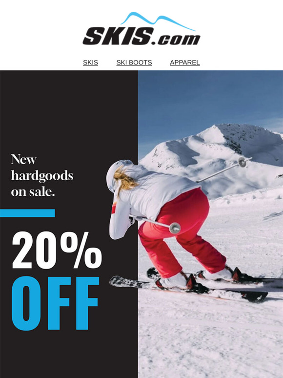 New Ski Gear Just Dropped - 20% Off Now