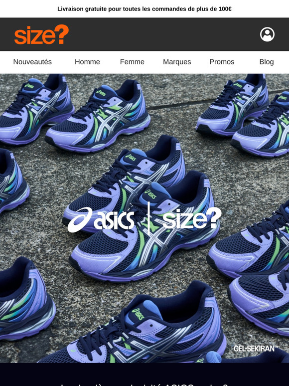 ASICS x size? exclusive : GEL SEKIRAN