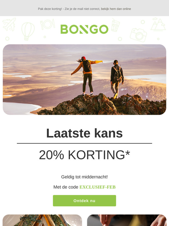 Dit aanbod vervalt vanavond! ✨