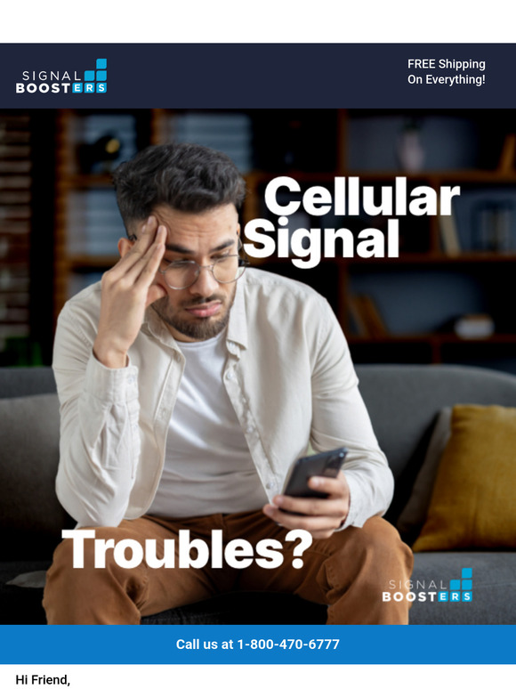 Cellular signal troubles—Here’s why!