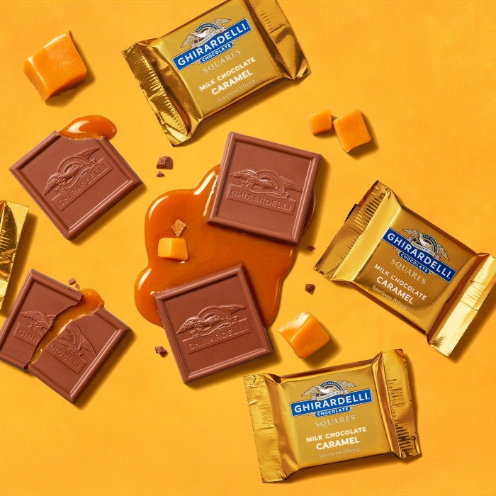 Milk Chocolate Caramel Squares