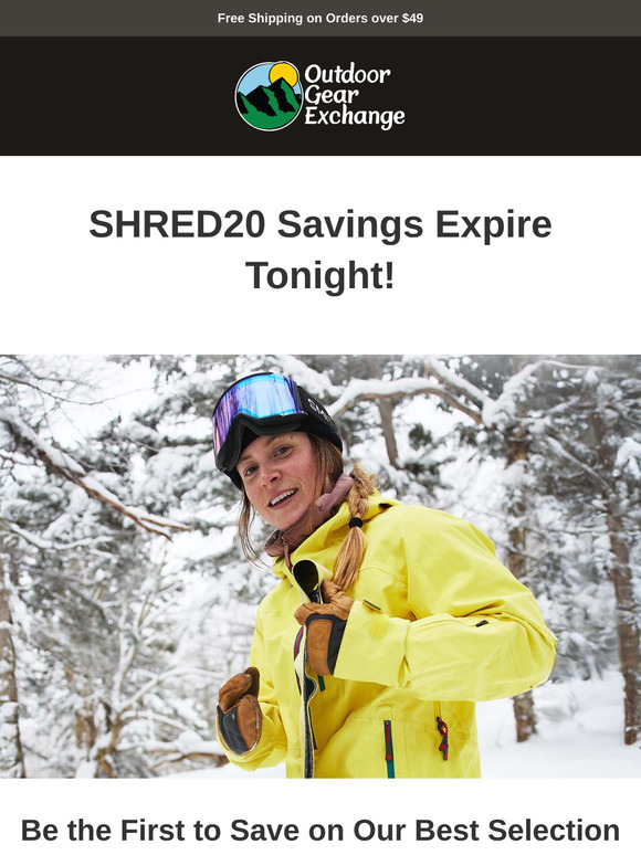 Early-Access Ski and Ride Deals End Tonight!