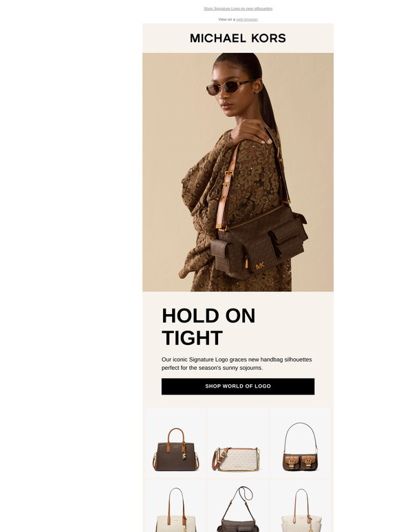 Logo-Luxe Bags Made For Adventure