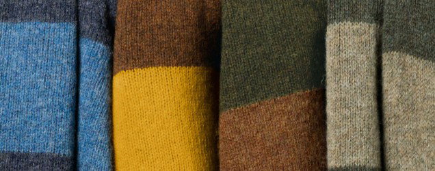 Shetland Striped Sweater