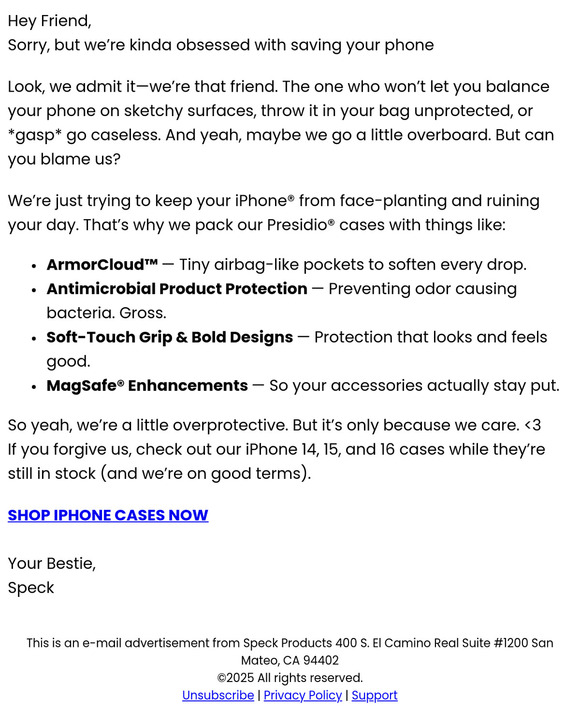 Sorry for being overprotective…but not really 😬📱