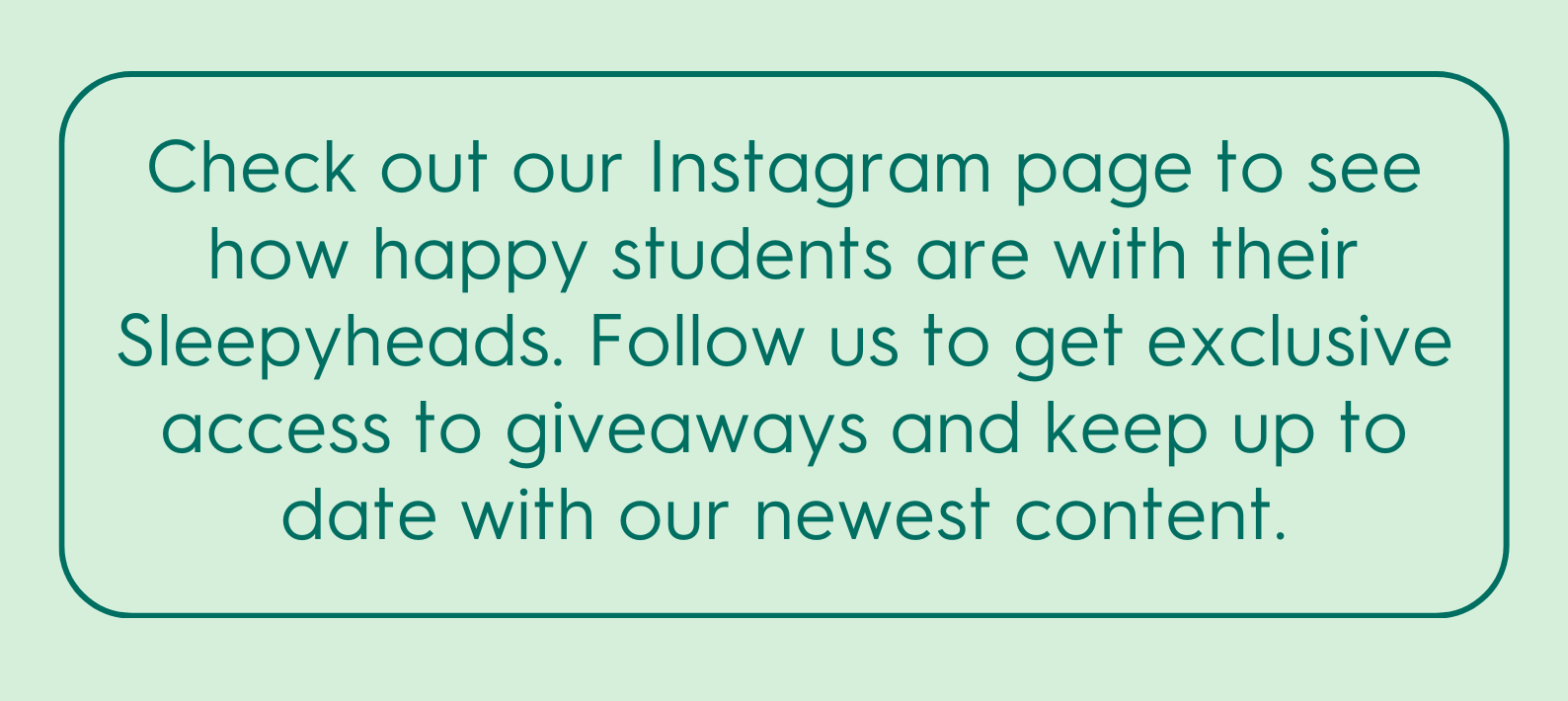 Follow for exclusive giveaways